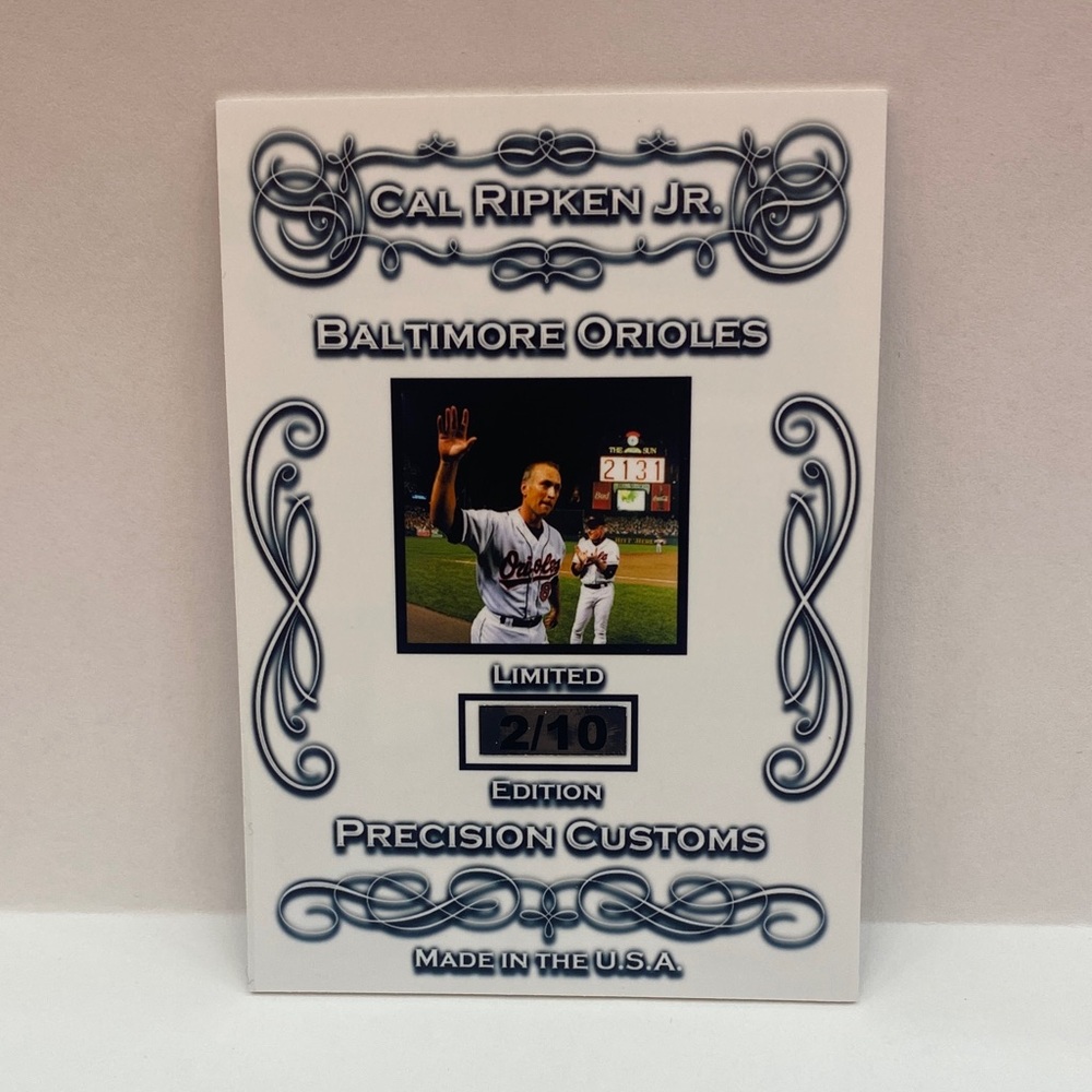 Cal Ripken Jr. Orioles Custom Card (069) - Picture 2 of 2